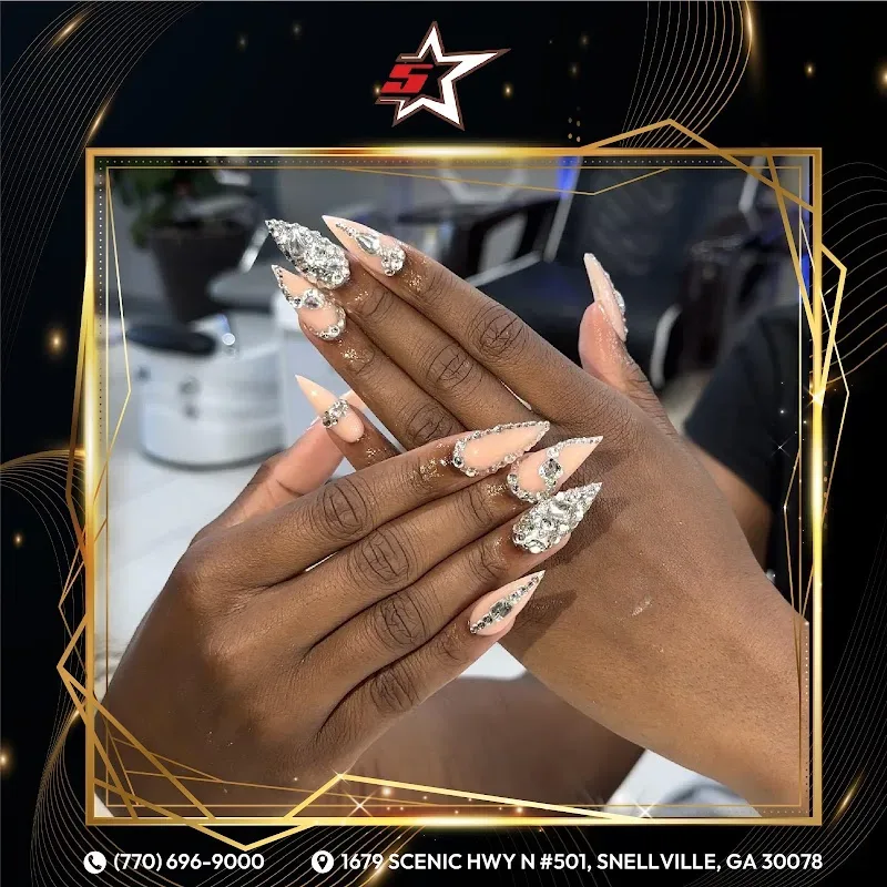 Five Stars Nail Spa — Nail salon in Snellville
